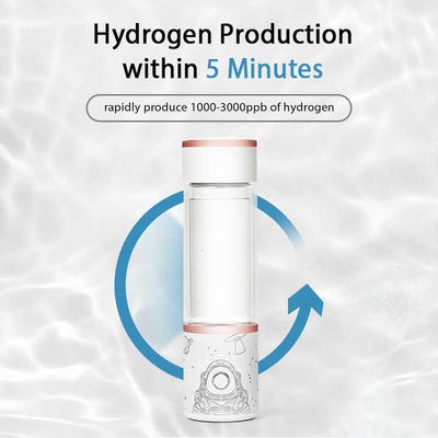 Good price مولد مياه الهيدروجين الزجاجي القابل لإعادة الشحن 1.3ppm-2ppm الانترنت