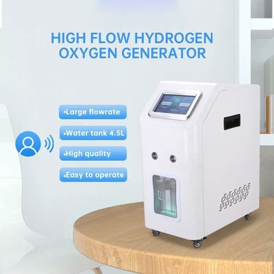 Good price 6000 مل آلة استنشاق غاز الهيدروجين الكهربائي البني 2000 مل مولد العلاج بالهواء الهيدروجيني PEM الانترنت